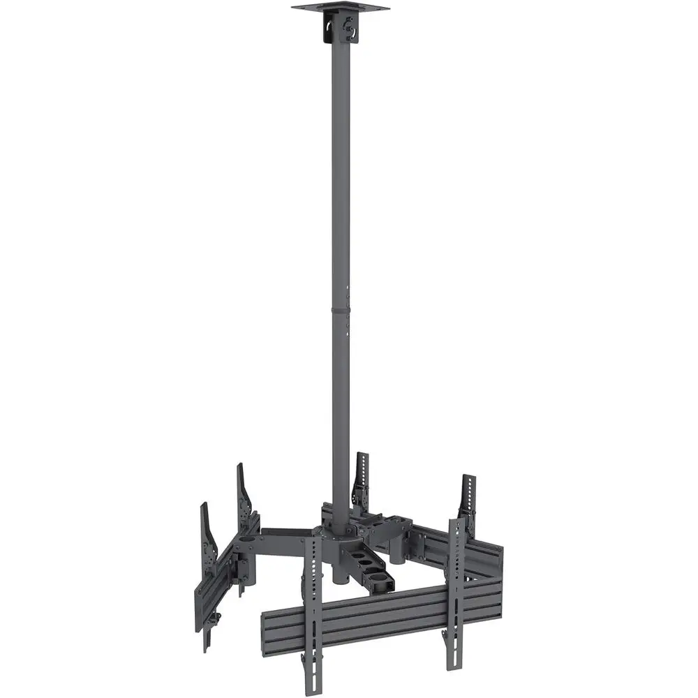 Triple Sn TV Ceiling Mount | Multi-Display Commercial Grade Ceiling Bracket or Three lat Sn Displays | Adjustable Height, its Up
Triple Sn TV Ceiling Mount | Multi-Display Commercial Grade Ceiling Bracket or Three lat Sn Displays | Adjustable Height, its Up