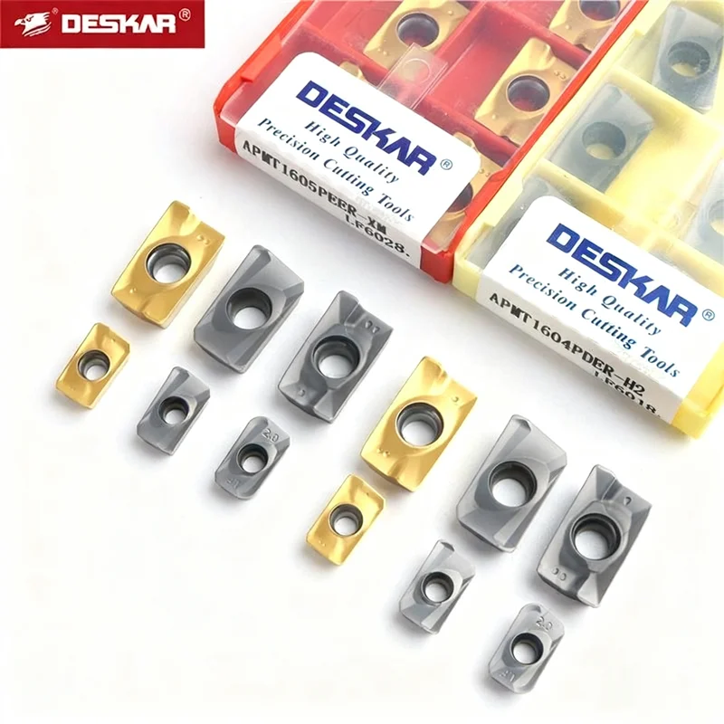 Deskar Apmt1135Pder-H2 Apmt1604Pder-M2 H2 Xm Lf6018 100% Original Milling Inserts Machining Center Apmt Stainless Steel Inserts
Deskar Apmt1135Pder-H2 Apmt1604Pder-M2 H2 Xm Lf6018 100% Original Milling Inserts Machining Center Apmt Stainless Steel Inserts
