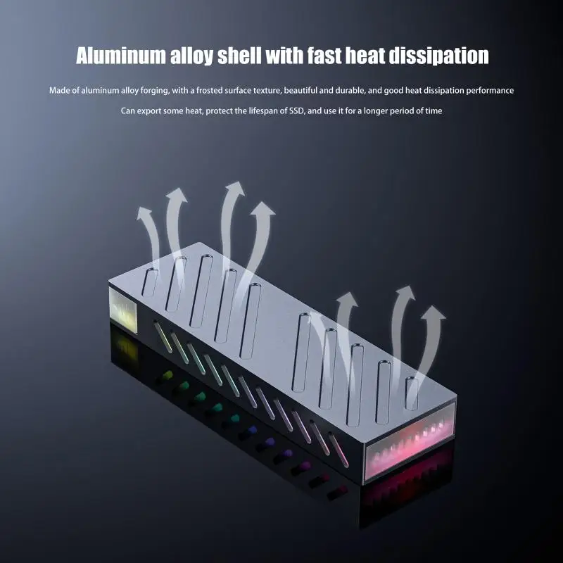 USB C M.2 NVMe SSD-корпус, алюминиевый корпус, внешняя коробка 10 Гбит/с для адаптера 2230/42/60/80 M2 M-Key NVMe PCIe 3.1 Gen2
USB C M.2 NVMe SSD-корпус, алюминиевый корпус, внешняя коробка 10 Гбит/с для адаптера 2230/42/60/80 M2 M-Key NVMe PCIe 3.1 Gen2