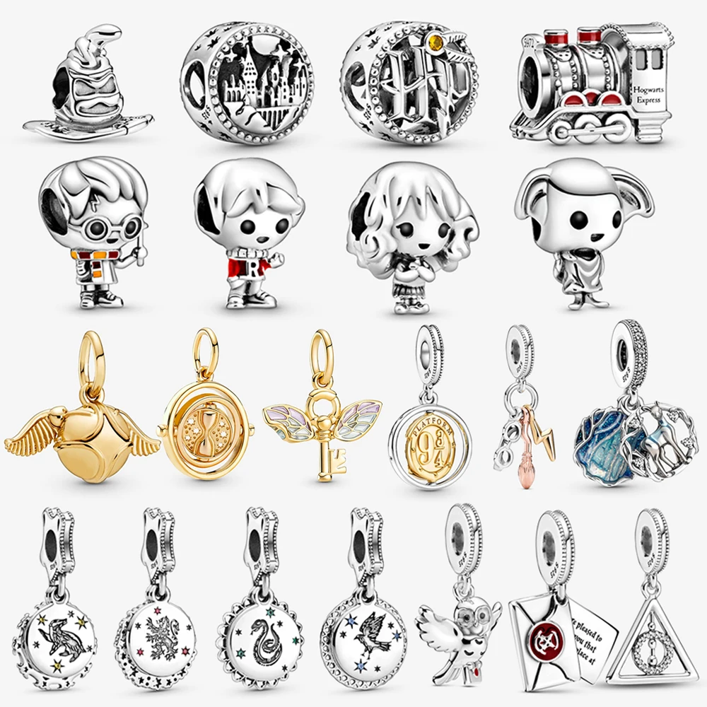 925 Sterling Silver Harry Potter Charm Series Dangle Charm Bracelets Pendant Jewelry
925 Sterling Silver Harry Potter Charm Series Dangle Charm Bracelets Pendant Jewelry