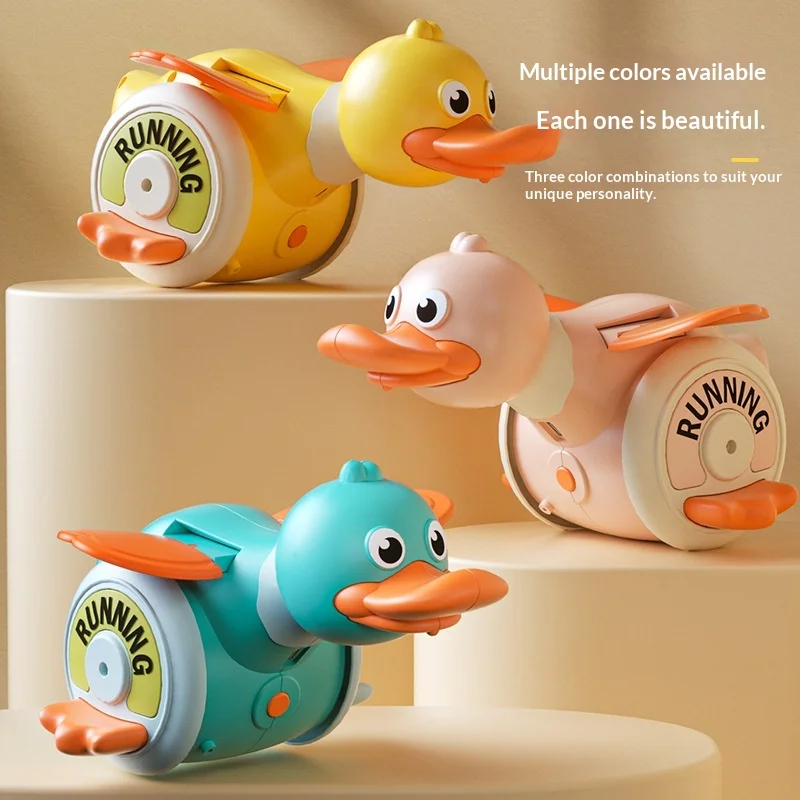 USB Rechargeable Electric Rotating Foraging Duck Toy Rotating Baby Crawling Guide Toy with Light Sound Educational Infant Toy
USB Rechargeable Electric Rotating Foraging Duck Toy Rotating Baby Crawling Guide Toy with Light Sound Educational Infant Toy