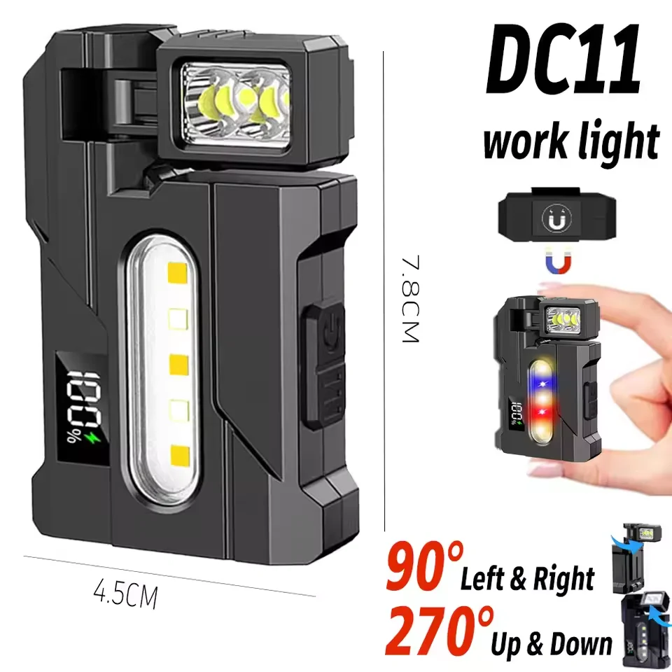 Multifunctional COB Flashlight Super Bright Powerful Pocket Torch Light LED Linterna COB Portable Clip on Emergency Flashlights
Multifunctional COB Flashlight Super Bright Powerful Pocket Torch Light LED Linterna COB Portable Clip on Emergency Flashlights