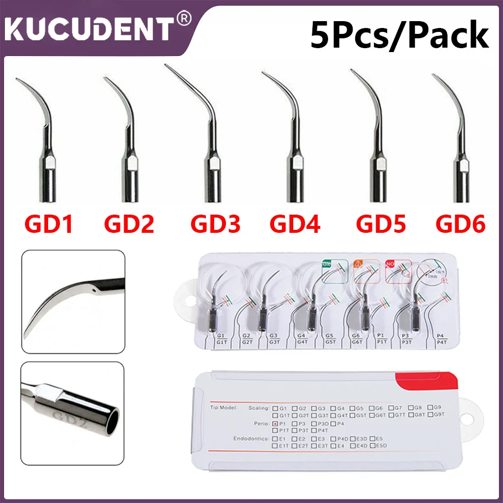 5Pcs/Set Dental Ultrasonic Scaler Scaling Endo Perio Tips Fit NSK SATELEC DTE SATELEC EMS Woodpecker Handpiece GD1 GD2 GD3 GD6
5Pcs/Set Dental Ultrasonic Scaler Scaling Endo Perio Tips Fit NSK SATELEC DTE SATELEC EMS Woodpecker Handpiece GD1 GD2 GD3 GD6
