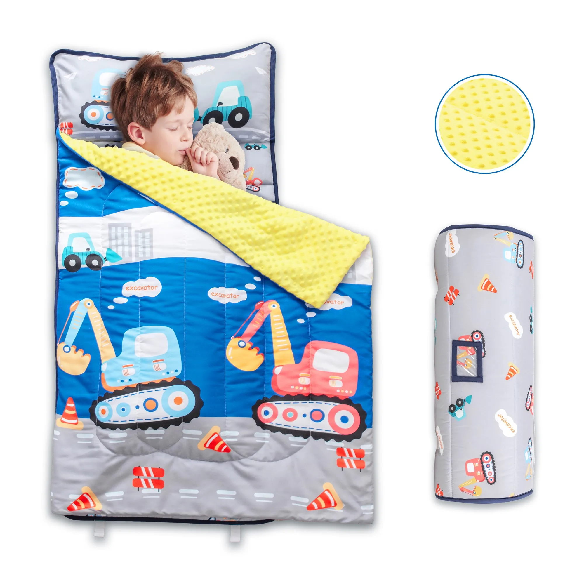 Nap Mats for Preschool Slumber Bags for Boys Girls Toddler Bedding Sleeping with Removable Pillow and Fleece Blanket Cartoon
Nap Mats for Preschool Slumber Bags for Boys Girls Toddler Bedding Sleeping with Removable Pillow and Fleece Blanket Cartoon