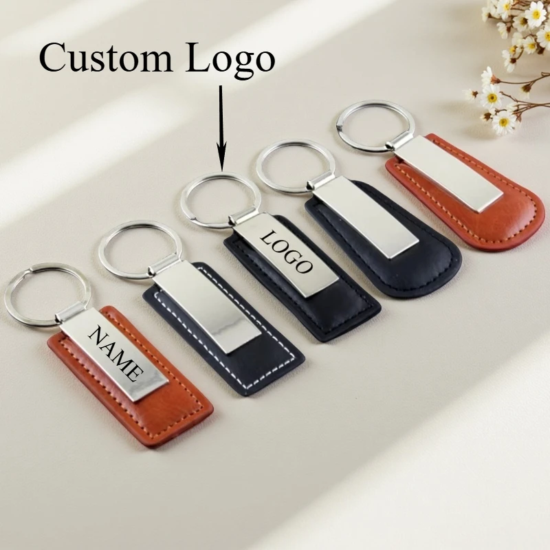 Custom LOGO Name Car Moto Keyring Personalized Metal Leather Keychain Men and Women Pendant Key Chain Ring Gift
Custom LOGO Name Car Moto Keyring Personalized Metal Leather Keychain Men and Women Pendant Key Chain Ring Gift