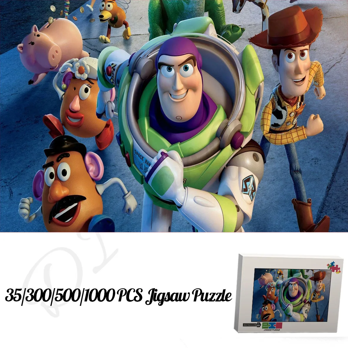Disney Toy Story Cartoon Jigsaw Puzzles 35 300 500 1000 Pieces of Wooden and Box Puzzles Unique Educational Toys and Hobbies
Disney Toy Story Cartoon Jigsaw Puzzles 35 300 500 1000 Pieces of Wooden and Box Puzzles Unique Educational Toys and Hobbies