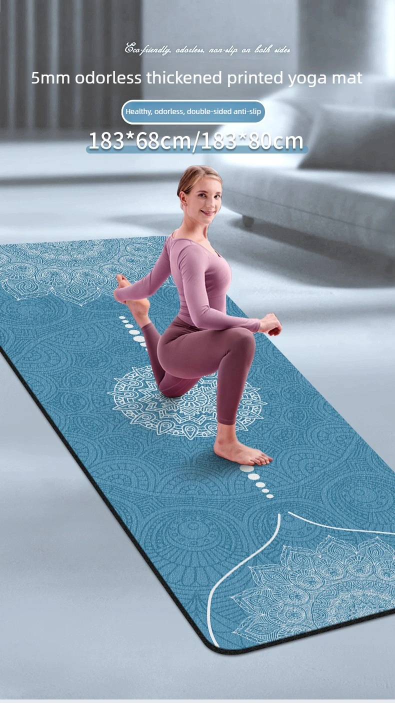 1.5mm Suede Natural Rubber Yoga Mat High Rebound Soft Shock Absorption Fitness Non-slip Workout Gym Gymnastics Exercise
1.5mm Suede Natural Rubber Yoga Mat High Rebound Soft Shock Absorption Fitness Non-slip Workout Gym Gymnastics Exercise
