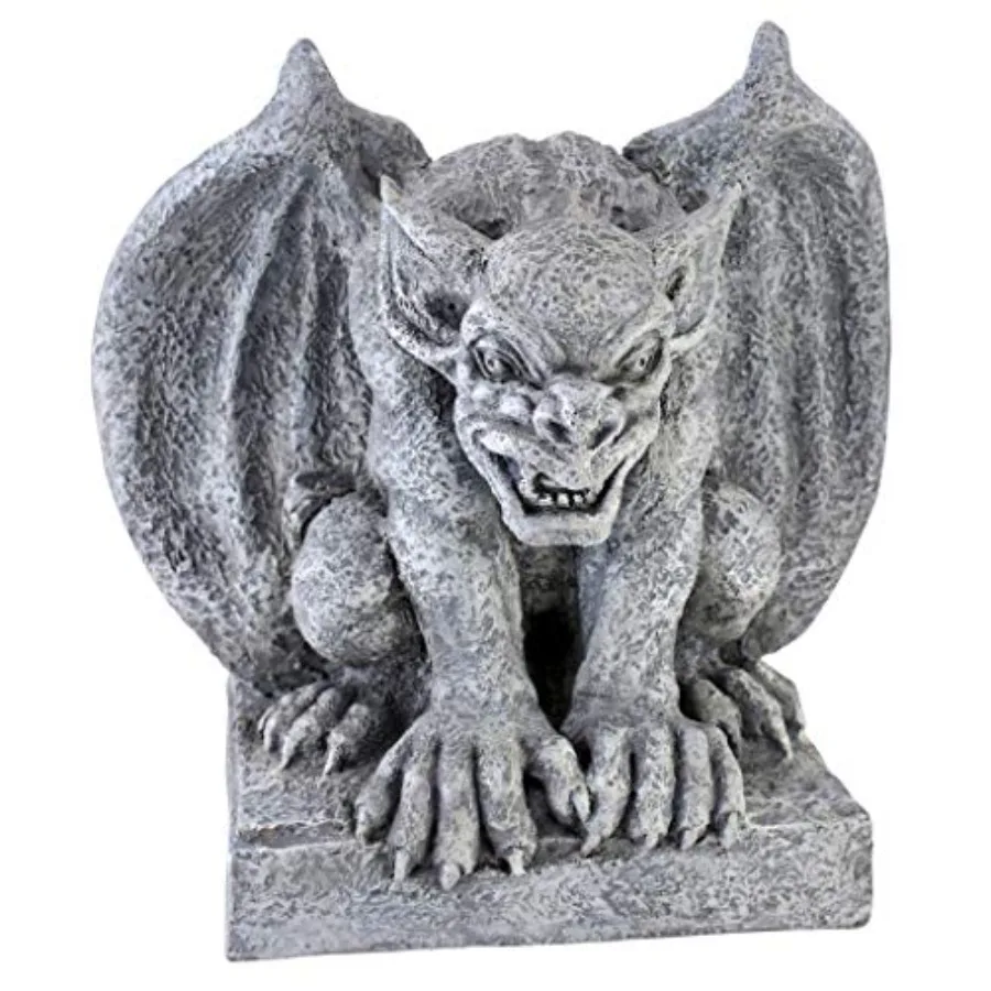 Gothic Gargoyle Statue for outdoor garden decoration cast stone gray weather-resistant and intricately detailed
Gothic Gargoyle Statue for outdoor garden decoration cast stone gray weather-resistant and intricately detailed