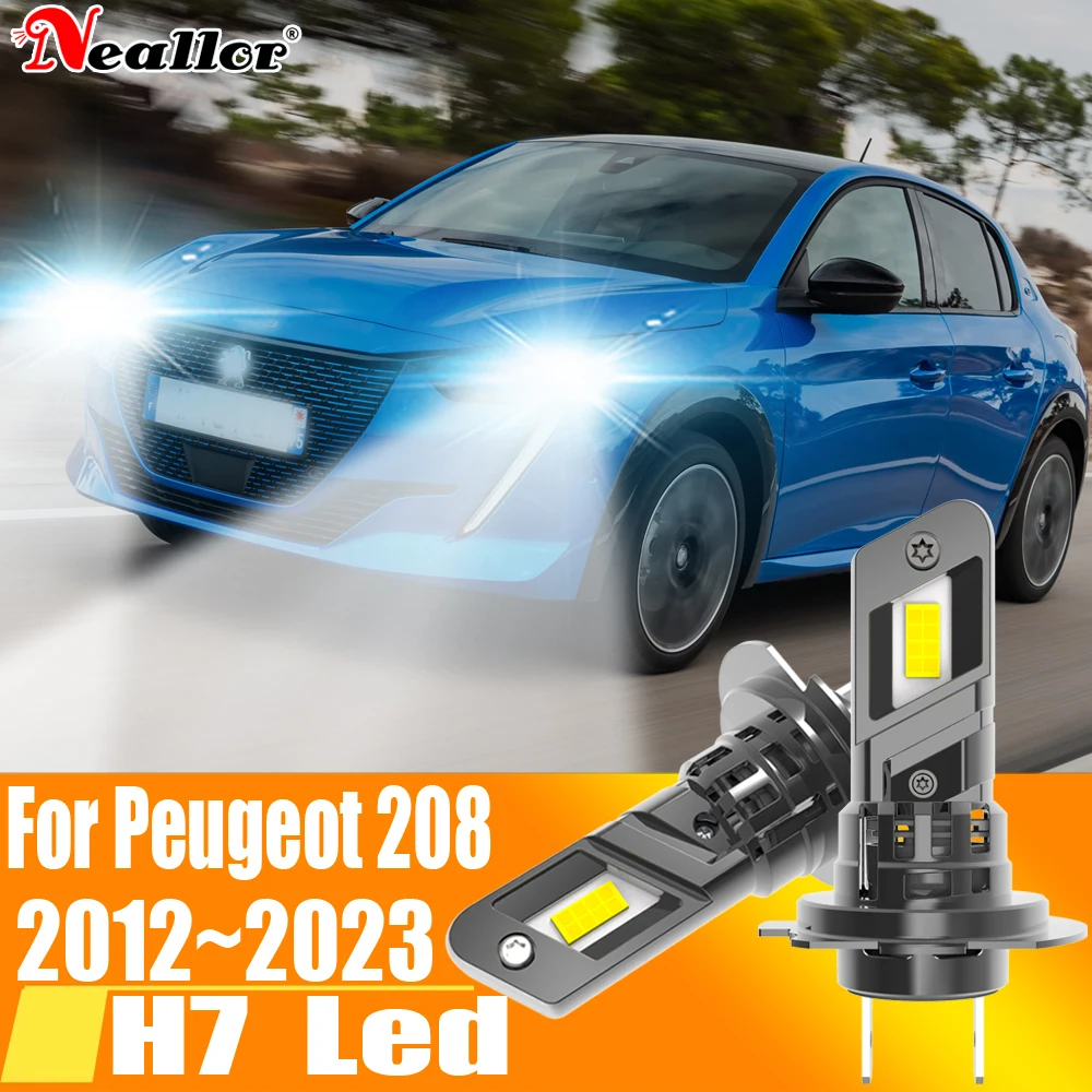 2x High Power H7 Led Headlight Canbus No Error H18 Car Bulb 6000K White Light Moto Diode Lamp 12v 55w For Peugeot 208 2012~2023
2x High Power H7 Led Headlight Canbus No Error H18 Car Bulb 6000K White Light Moto Diode Lamp 12v 55w For Peugeot 208 2012~2023