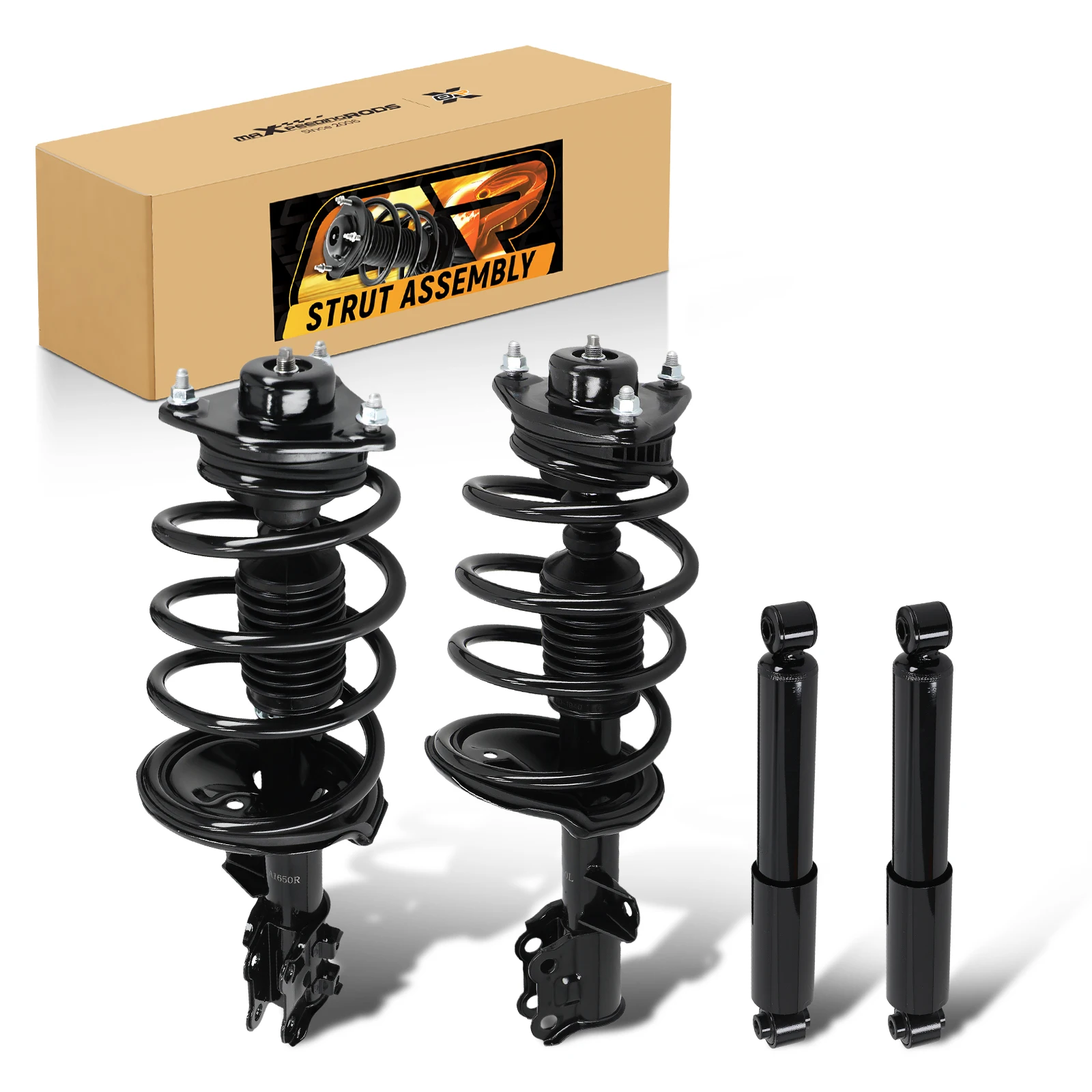 MaXpeedingrods Coilover Set Quick Complete Front OE Strut Assembly Suspension Parts for Kia Forte 2010-2013 172721 Forte Koup
MaXpeedingrods Coilover Set Quick Complete Front OE Strut Assembly Suspension Parts for Kia Forte 2010-2013 172721 Forte Koup