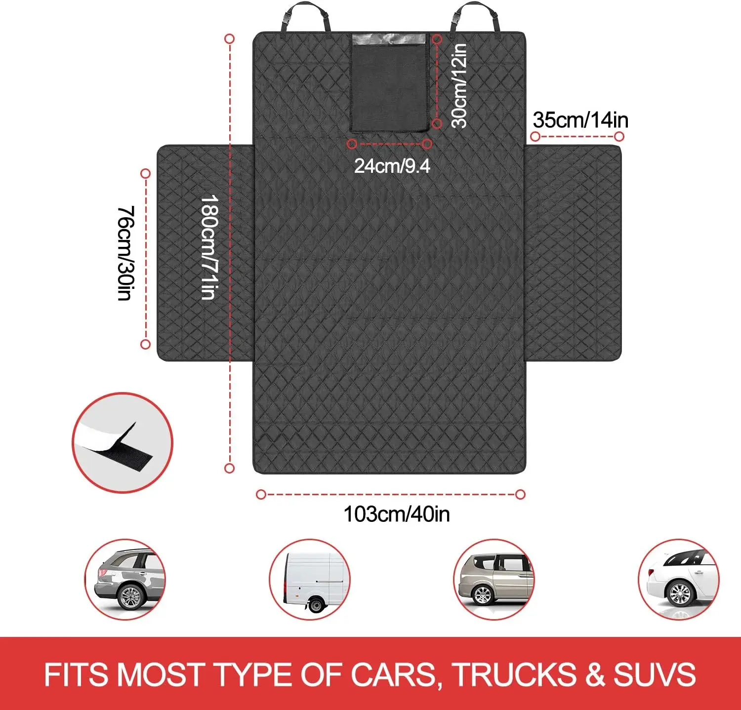 2025 Waterproof and antiskid 180x103 centimetre dog seat cushion for various car trunk lids.
2025 Waterproof and antiskid 180x103 centimetre dog seat cushion for various car trunk lids.