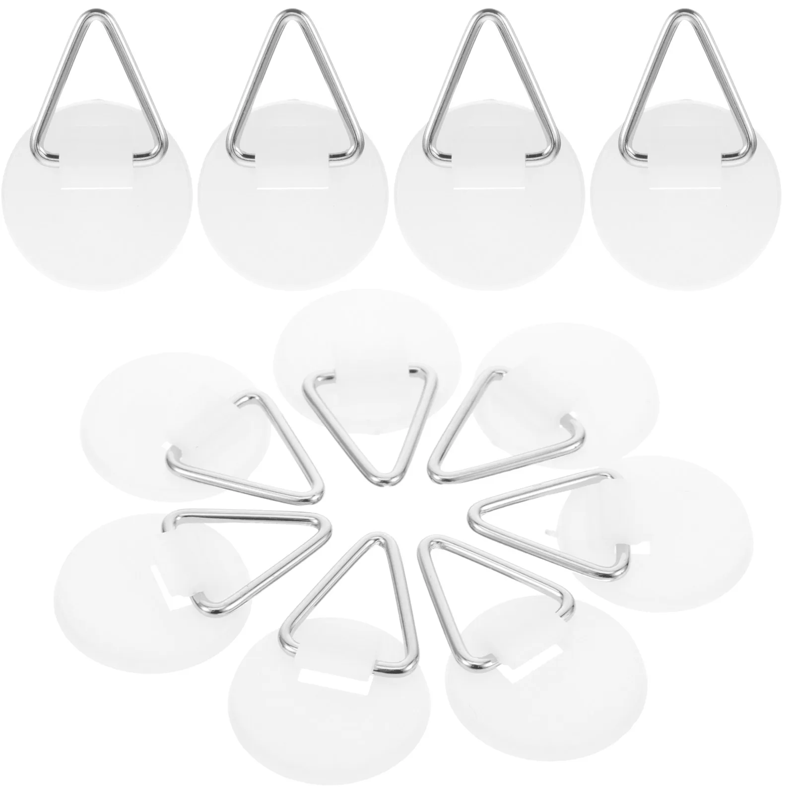 50 Pcs Frame Hanging Hooks Round Wall Rack Mounted Plate Hanger Panel Dish Plastic
50 Pcs Frame Hanging Hooks Round Wall Rack Mounted Plate Hanger Panel Dish Plastic