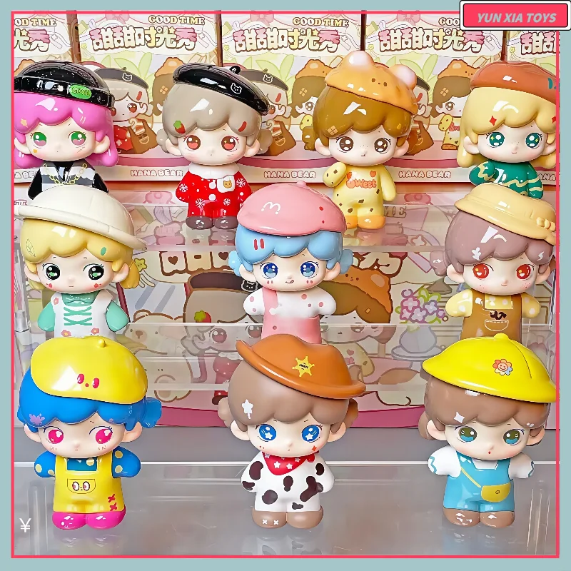 В наличии подлинный медведь Хана, серия Good Time, слепая коробка, модная кукла, гаражный комплект, настольный орнамент, коллекция игрушек, подарок на день рождения для девочек
В наличии подлинный медведь Хана, серия Good Time, слепая коробка, модная кукла, гаражный комплект, настольный орнамент, коллекция игрушек, подарок на день рождения для девочек