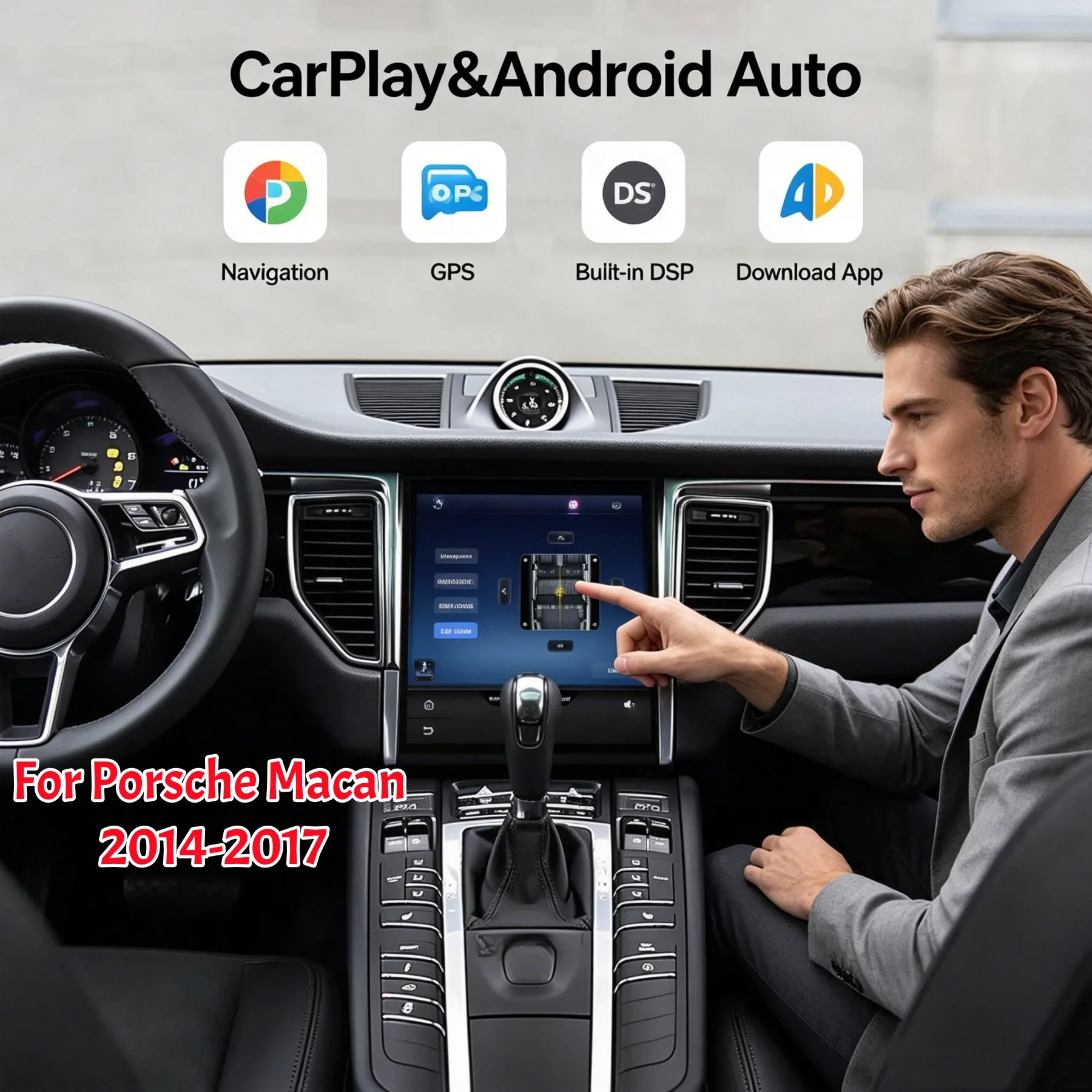 11" Carplay Android Screen For Porsche Macan 2014-2017 Car Radio Stereo Multimedia Player Tape Recorder GPS Navigation Head Unit
11" Carplay Android Screen For Porsche Macan 2014-2017 Car Radio Stereo Multimedia Player Tape Recorder GPS Navigation Head Unit