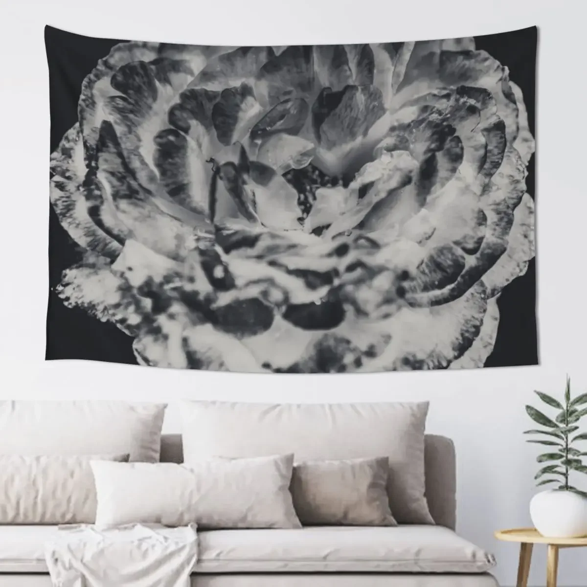 Floral Flower Art - Retro Rose Black and White Vintage Flowers Tapestry Bedroom Decoration Room Decor Room Aesthetic Tapestry
Floral Flower Art - Retro Rose Black and White Vintage Flowers Tapestry Bedroom Decoration Room Decor Room Aesthetic Tapestry