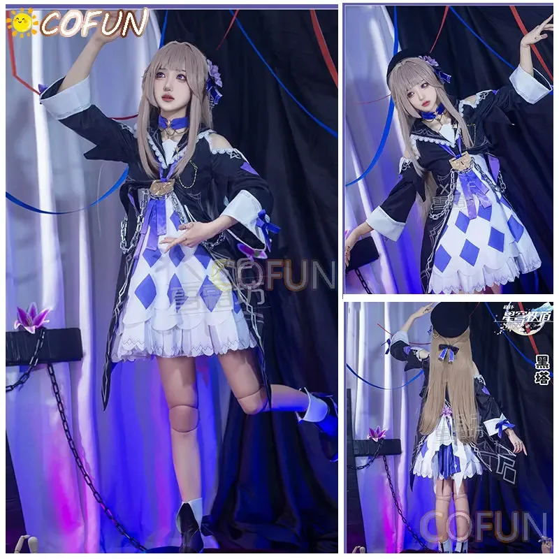 Game Honkai: Star Rail Herta Cosplay Costume Halloween Party Role Play Suit Elegant Lovely Dress Uniform Outfit Women
Game Honkai: Star Rail Herta Cosplay Costume Halloween Party Role Play Suit Elegant Lovely Dress Uniform Outfit Women