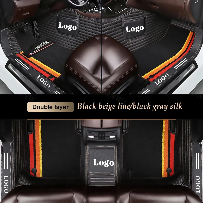 Custom Leather Logo 7D custom car floor mats 100% For Land Rover All Models Rover Range Evoque Sport Freelander Car-Styling
Custom Leather Logo 7D custom car floor mats 100% For Land Rover All Models Rover Range Evoque Sport Freelander Car-Styling