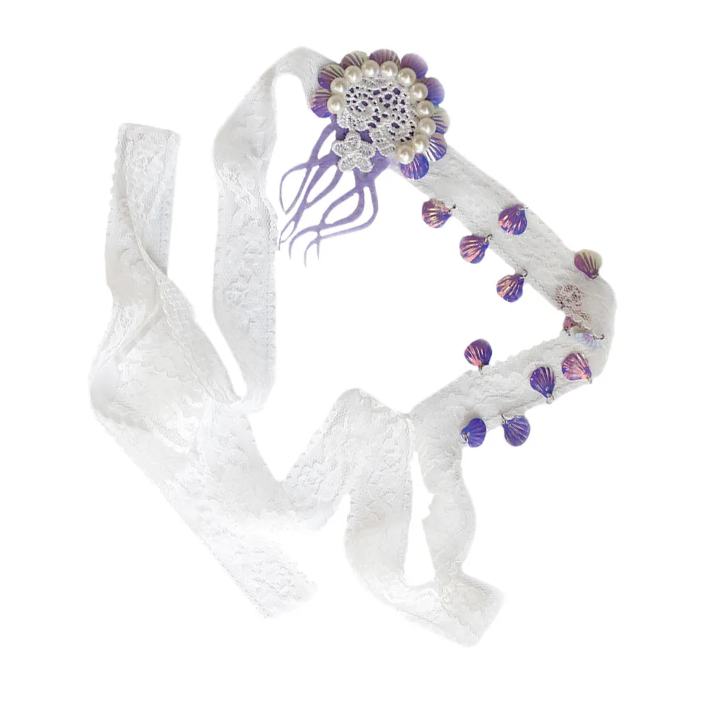 Bohemia Lace Headband Purple Sequined Headband Exquisite Craftsmanship Bridal Lace Hairband Suitable for Birthday Baby Shower
Bohemia Lace Headband Purple Sequined Headband Exquisite Craftsmanship Bridal Lace Hairband Suitable for Birthday Baby Shower