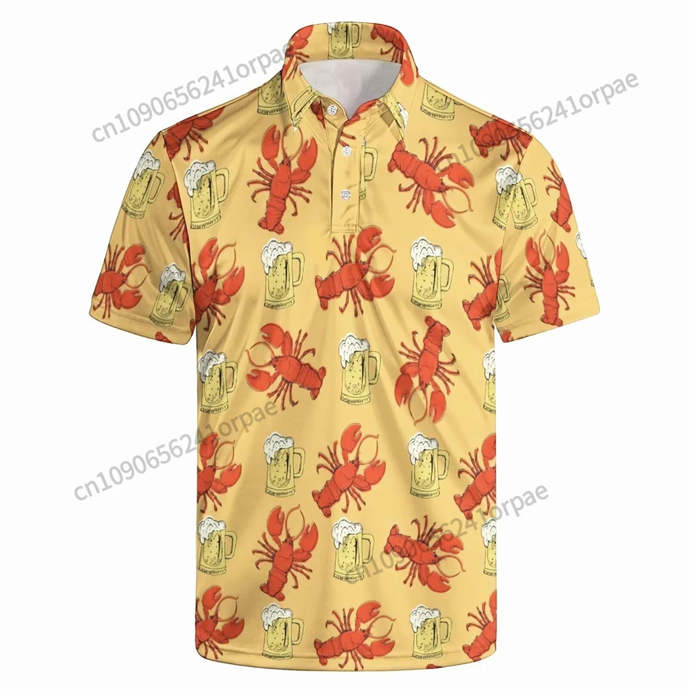 Summer Men's 3D Printed Fun Graphic Polo Shirt Fashion Casual Lapel Short Sleeve Polo T-Shirt Breathable Fit Men's T-Shirt Tops
Summer Men's 3D Printed Fun Graphic Polo Shirt Fashion Casual Lapel Short Sleeve Polo T-Shirt Breathable Fit Men's T-Shirt Tops