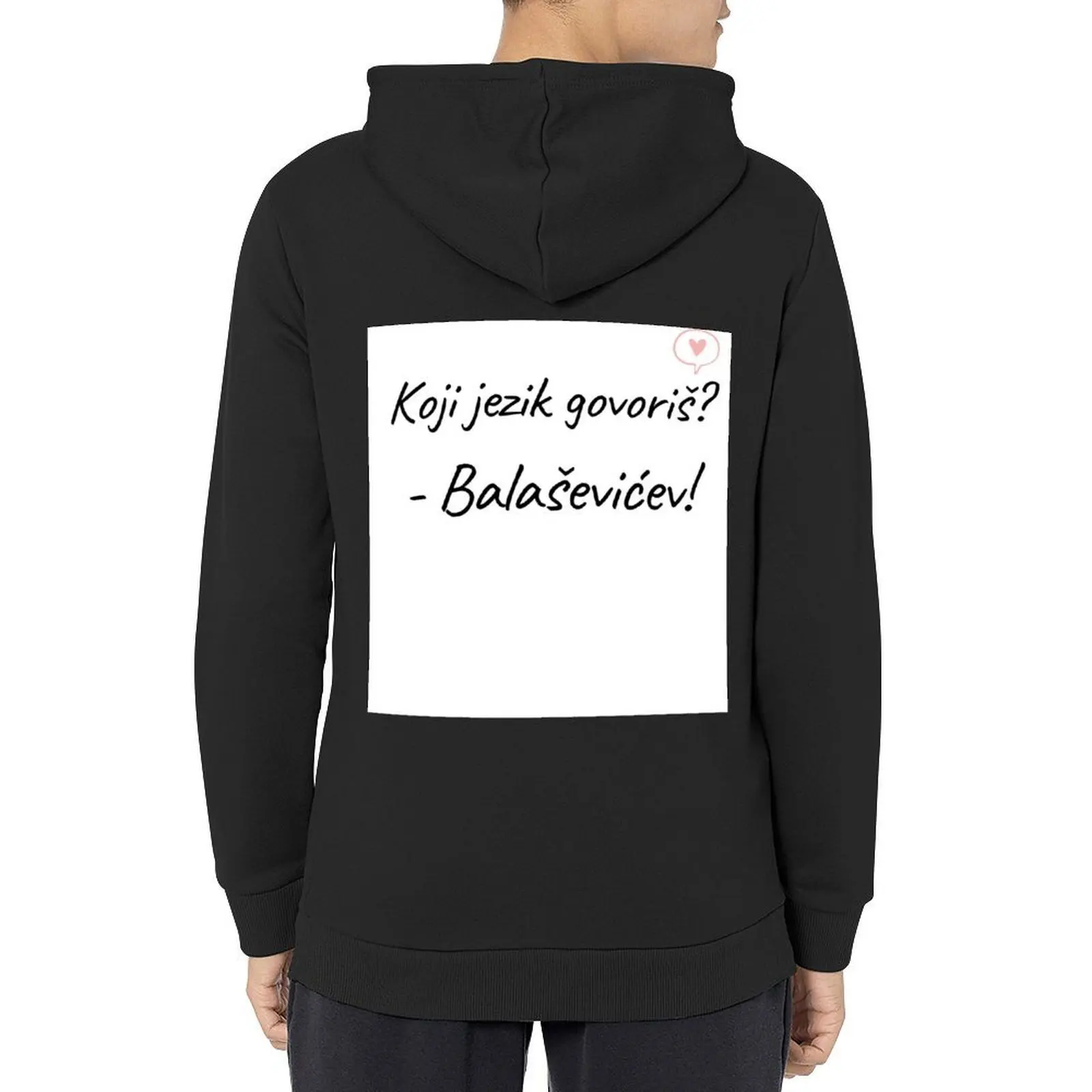 Koji jezik govori - Balaeviev! - Djordje Balasevic Hoodie men clothing men's coat men's clothing autumn designer hoodies
Koji jezik govori - Balaeviev! - Djordje Balasevic Hoodie men clothing men's coat men's clothing autumn designer hoodies