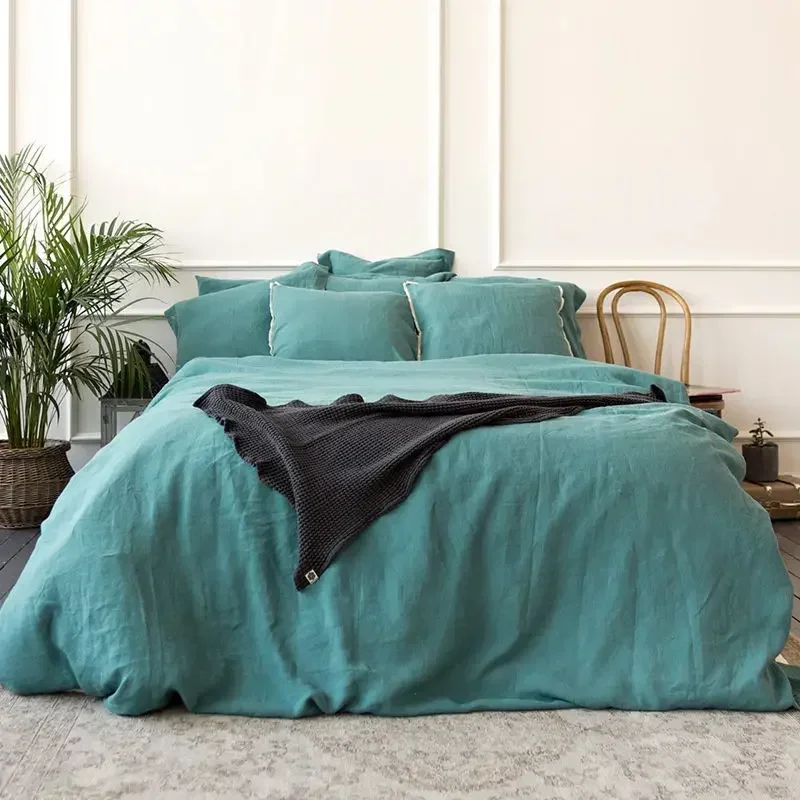 100% Linen Duvet Cover Basic Style Natural French Washed Flax Solid Color Soft Breathable Durable Comfy Farmhouse Bedding 1 Pcs
100% Linen Duvet Cover Basic Style Natural French Washed Flax Solid Color Soft Breathable Durable Comfy Farmhouse Bedding 1 Pcs