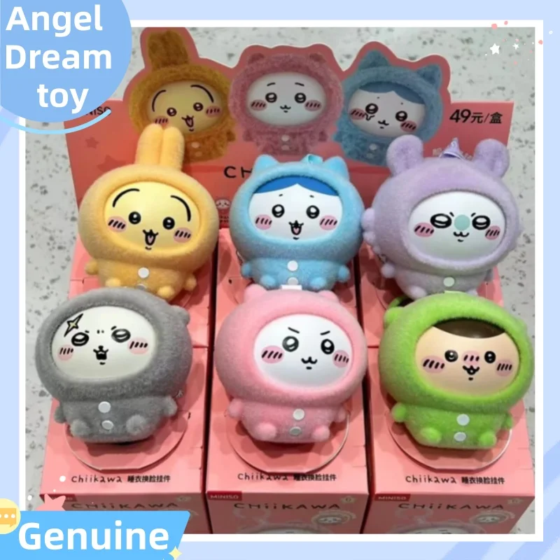 Новая подлинная ночная рубашка Miniso Chiikawa, серия для изменения лица, слепая коробка, сумка, подвеска, украшение, милая игрушка, кукла, женский подарок
Новая подлинная ночная рубашка Miniso Chiikawa, серия для изменения лица, слепая коробка, сумка, подвеска, украшение, милая игрушка, кукла, женский подарок