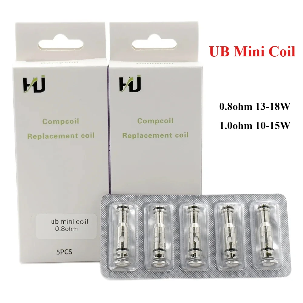 5 шт./упак. UB Mini Coil S1/S2/S3 0,8/1,0/0,6 Ом катушки для LostVape Ursa Nano Pro/S/Pocket/Orion Mini/Art Pods Kit картридж
5 шт./упак. UB Mini Coil S1/S2/S3 0,8/1,0/0,6 Ом катушки для LostVape Ursa Nano Pro/S/Pocket/Orion Mini/Art Pods Kit картридж