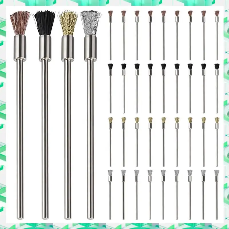 FIZP 40 шт. Комплект удлиненных проволочных щеток для чистки, набор торцевых щеток для чистки стальной проволоки, ручка для ржавчины, 3 мм, оправка для удаления ржавчины
FIZP 40 шт. Комплект удлиненных проволочных щеток для чистки, набор торцевых щеток для чистки стальной проволоки, ручка для ржавчины, 3 мм, оправка для удаления ржавчины