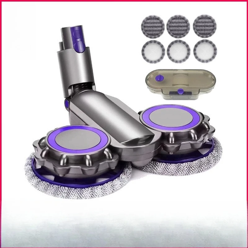 Аксессуары для пылесосов Dyson v6V7V8V10V11: насадка-щетка для сухой и влажной уборки.
Аксессуары для пылесосов Dyson v6V7V8V10V11: насадка-щетка для сухой и влажной уборки.
