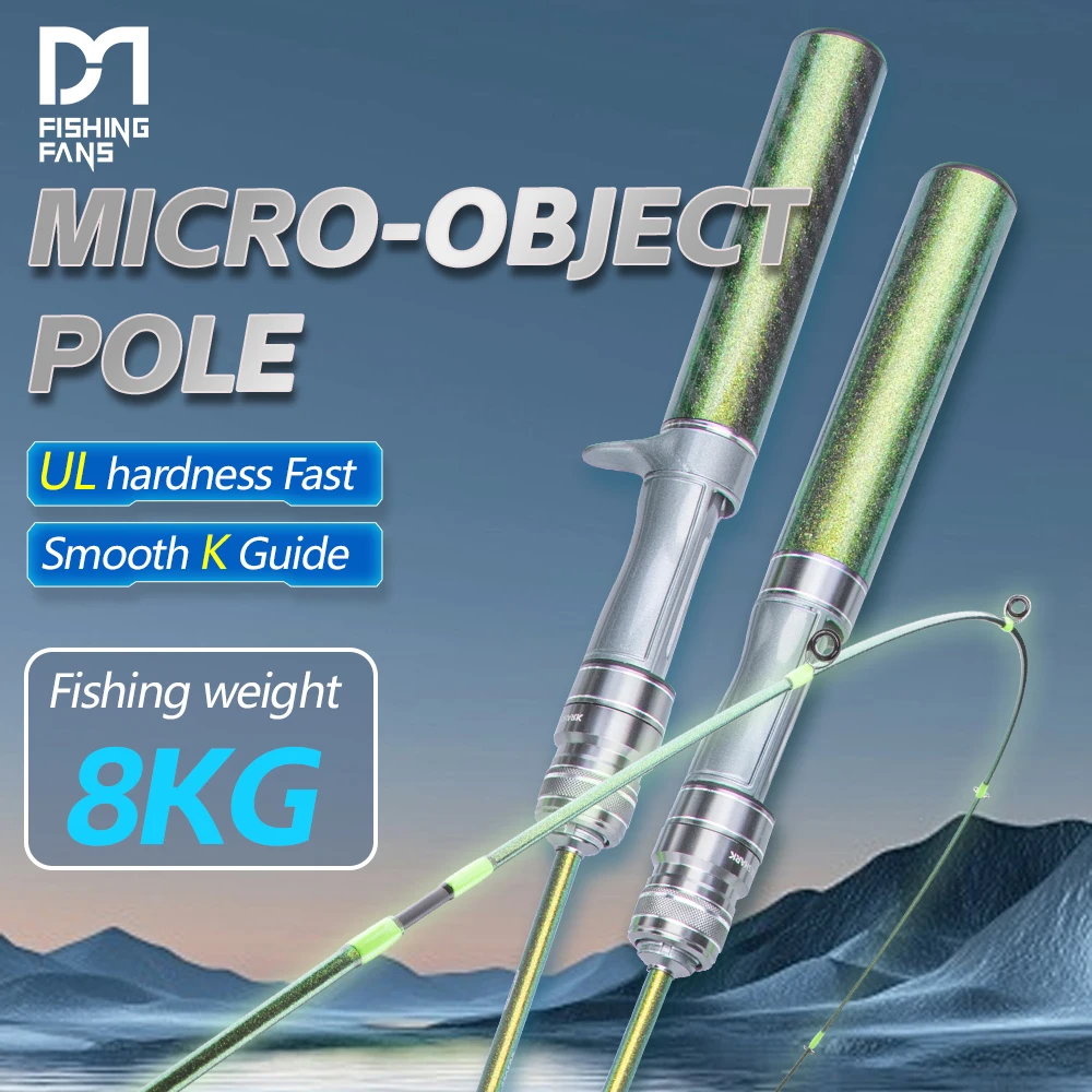 FISHINGFANS KUAISHA HOLOGRAPHIC PAINTING 2-12g 1-8g CARBON HANDLE UL ULTRALIGHT POLE SOLID TIP 8KG DRAG POWER TROUT FISHING ROD
FISHINGFANS KUAISHA HOLOGRAPHIC PAINTING 2-12g 1-8g CARBON HANDLE UL ULTRALIGHT POLE SOLID TIP 8KG DRAG POWER TROUT FISHING ROD