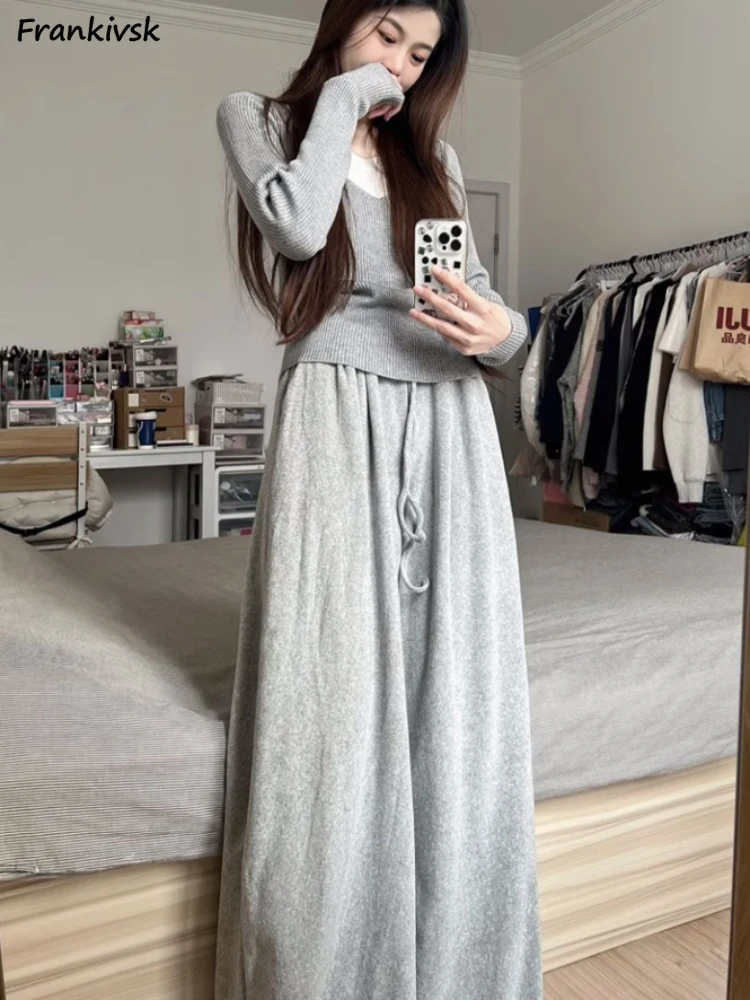 Pants Women Pleated Loose Leisure Autumn All-match Korean Style High Street Full Length Youthful Popular Simple College Daily
Pants Women Pleated Loose Leisure Autumn All-match Korean Style High Street Full Length Youthful Popular Simple College Daily