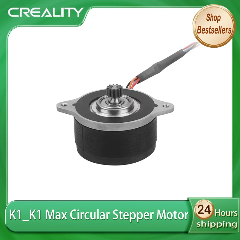 Creality Original Extruder Motor 1.8 Degree Press 12 Tooth Gear Circular Stepper Motor for K1/K1 Max Ender-3 V3 3D Printer
Creality Original Extruder Motor 1.8 Degree Press 12 Tooth Gear Circular Stepper Motor for K1/K1 Max Ender-3 V3 3D Printer
