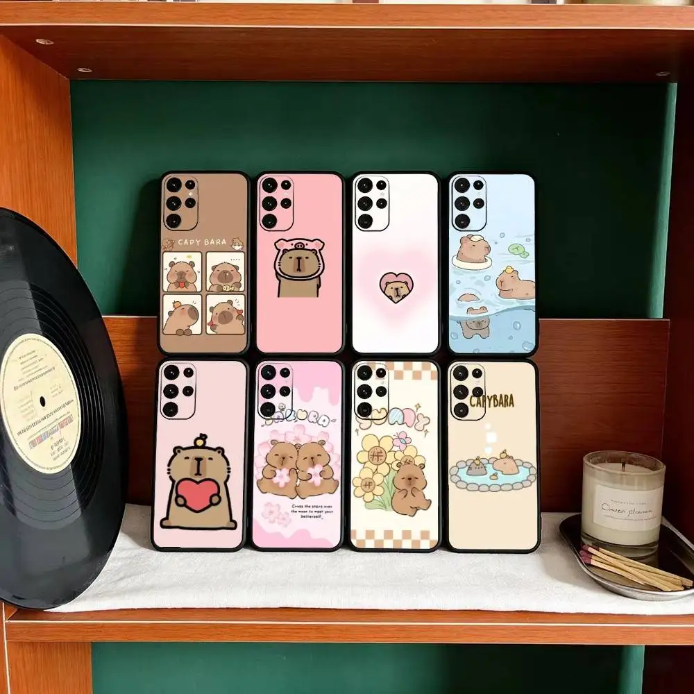 Lovely And Fun Capibala Phone Case For Samsung S25,S24,S21,S22,S23,S30,Ultra,S20,Plus,Fe,Lite Black Shell
Lovely And Fun Capibala Phone Case For Samsung S25,S24,S21,S22,S23,S30,Ultra,S20,Plus,Fe,Lite Black Shell