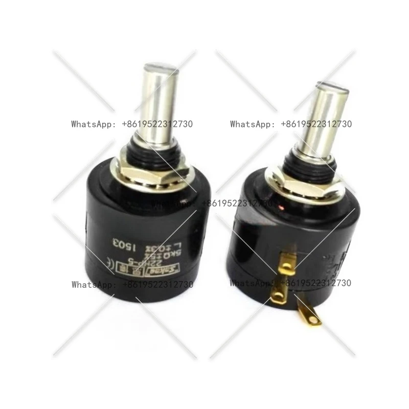 22HP-5-5K 1K 10K Прецизионный многооборотный 5-оборотный регулируемый потенциометрический варистор
22HP-5-5K 1K 10K Прецизионный многооборотный 5-оборотный регулируемый потенциометрический варистор