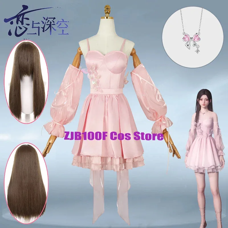 Game Love And Deepspace Cosplay Mc Protagonist Pink Dress Outfit Costume Fashion Party Clothes Suit for Woman Skirt
Game Love And Deepspace Cosplay Mc Protagonist Pink Dress Outfit Costume Fashion Party Clothes Suit for Woman Skirt