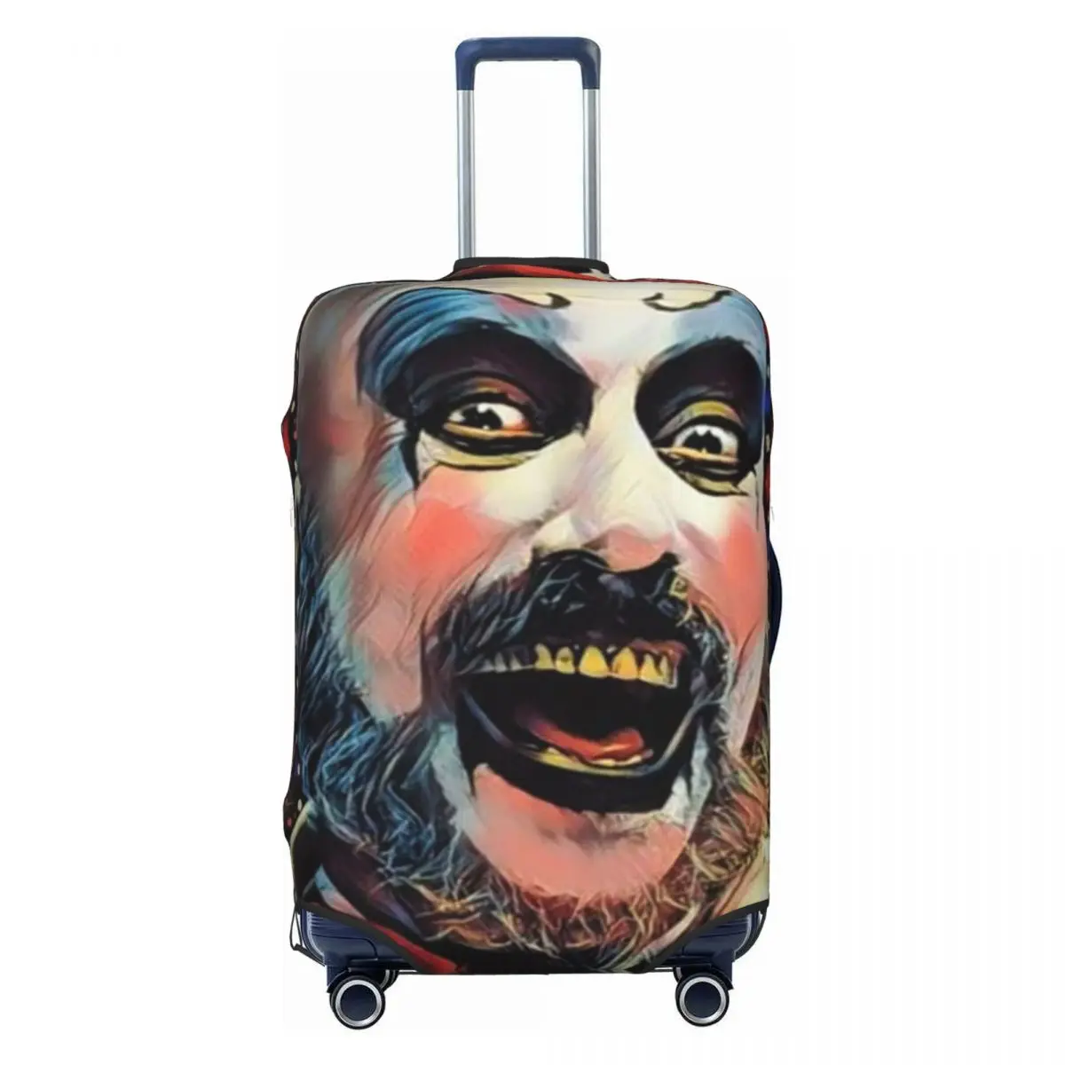 Killer Clown Family Travel Luggage Cover Elastic House of 1000 Corpses Captain Spaulding Suitcase Cover Protector Fit 18-32 Inch
Killer Clown Family Travel Luggage Cover Elastic House of 1000 Corpses Captain Spaulding Suitcase Cover Protector Fit 18-32 Inch