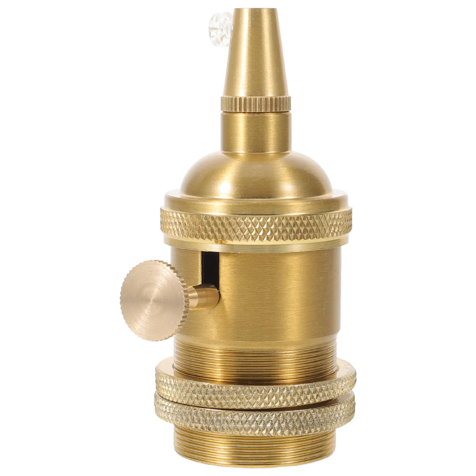 E27 Base Screw Thread Vintage Lamp Socket Bronze Pendant Light Holder For Diy Lamp Repair Lighting Fixture Parts
E27 Base Screw Thread Vintage Lamp Socket Bronze Pendant Light Holder For Diy Lamp Repair Lighting Fixture Parts