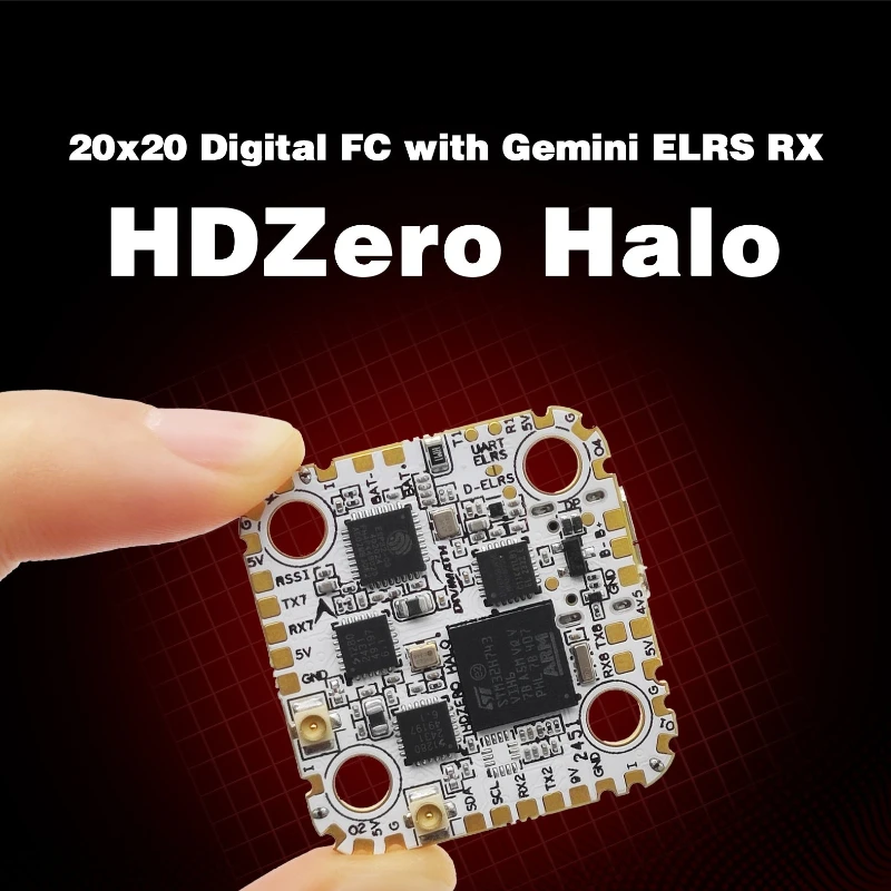 HDZero Halo H7 Mini Flight Controller - 20x20mm 3-8S
HDZero Halo H7 Mini Flight Controller - 20x20mm 3-8S