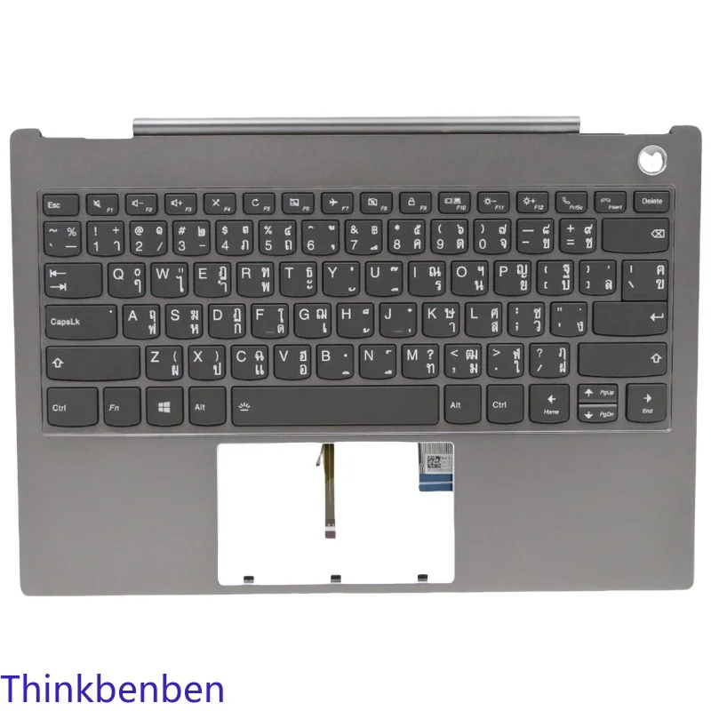 TH Thai Mineral Gray Keyboard Upper Case Palmrest Shell Cover For Lenovo ThinkBook 13s IWL 5CB0U43203
TH Thai Mineral Gray Keyboard Upper Case Palmrest Shell Cover For Lenovo ThinkBook 13s IWL 5CB0U43203