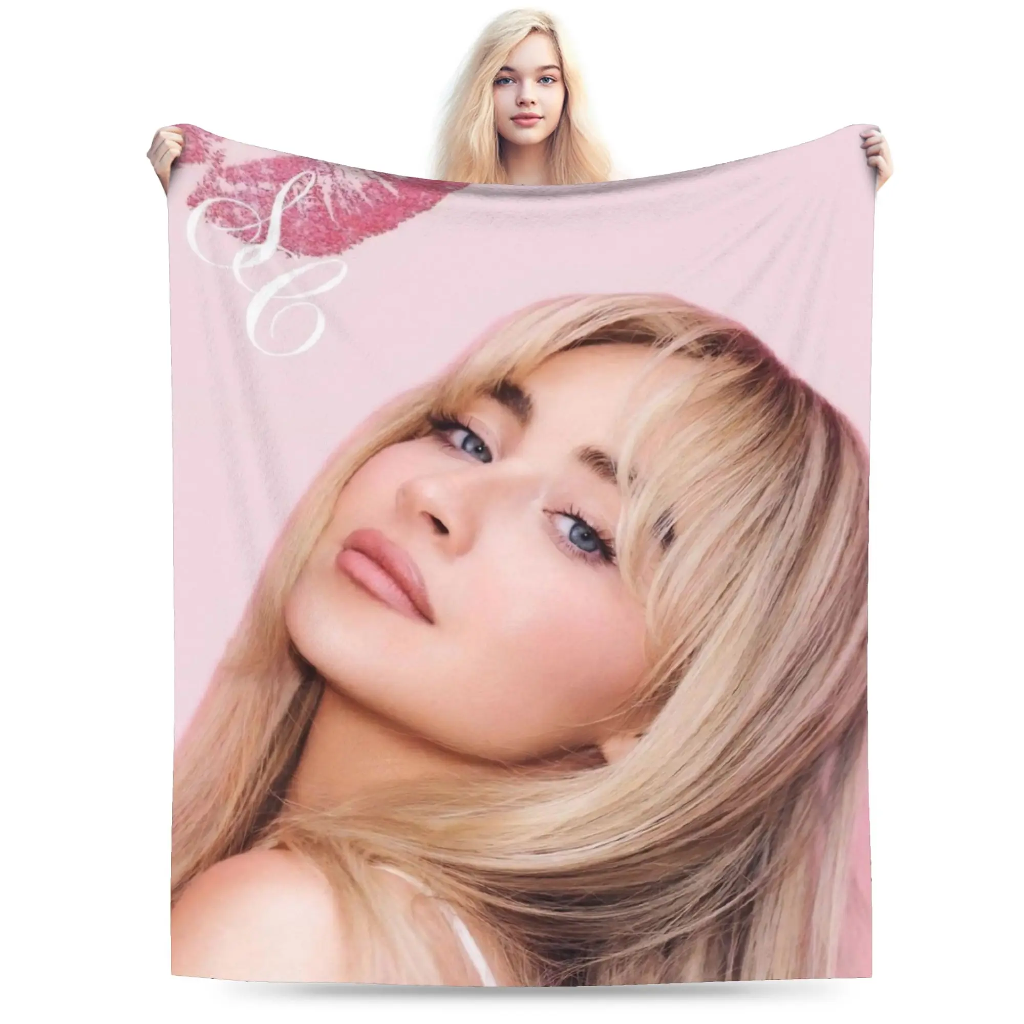 Sabrina Carpenter Blanket Fleece Textile Decor Breathable Ultra-Soft Throw Blankets for Bed Car Bedspread
Sabrina Carpenter Blanket Fleece Textile Decor Breathable Ultra-Soft Throw Blankets for Bed Car Bedspread