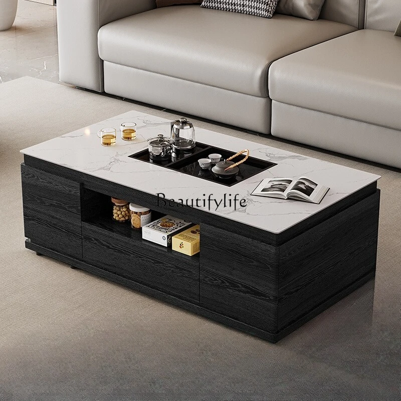 All solid wood modern simple automatic intelligent voice Kung Fu tea table rock slab tea lifting living room dual-purpose
All solid wood modern simple automatic intelligent voice Kung Fu tea table rock slab tea lifting living room dual-purpose