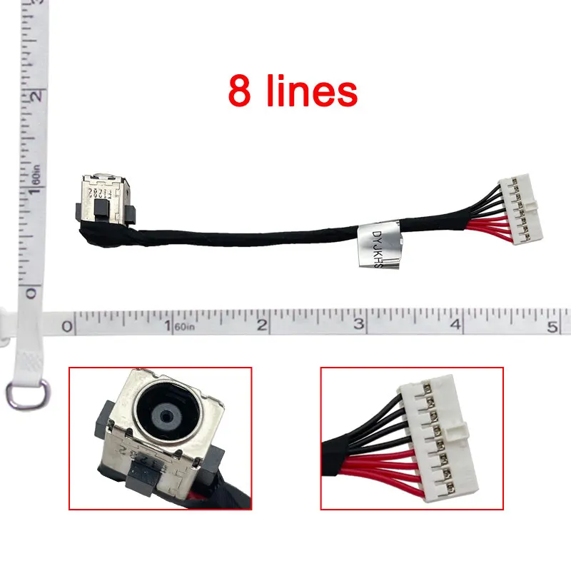NEW Laptop DC Power Jack Cable For ASUS FX95 FX505DT FX506H FX706 FA706 FA506 FX86S FX86F FX705 FX505D FX505GD FX505GE FX95DG
NEW Laptop DC Power Jack Cable For ASUS FX95 FX505DT FX506H FX706 FA706 FA506 FX86S FX86F FX705 FX505D FX505GD FX505GE FX95DG