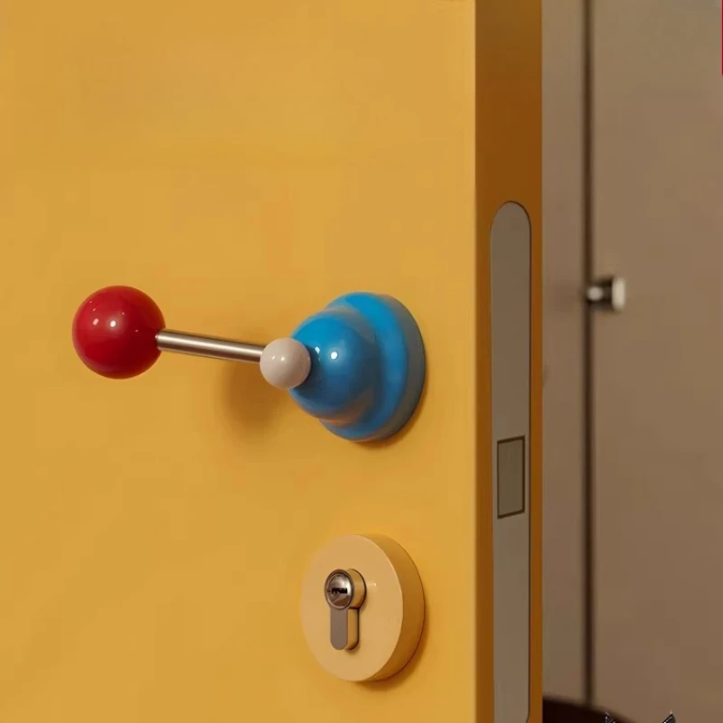 Door Lock Indoor Bedroom Silent Magnetic Lock Children's Room Door Lock Color Dopamine Door Handle
Door Lock Indoor Bedroom Silent Magnetic Lock Children's Room Door Lock Color Dopamine Door Handle