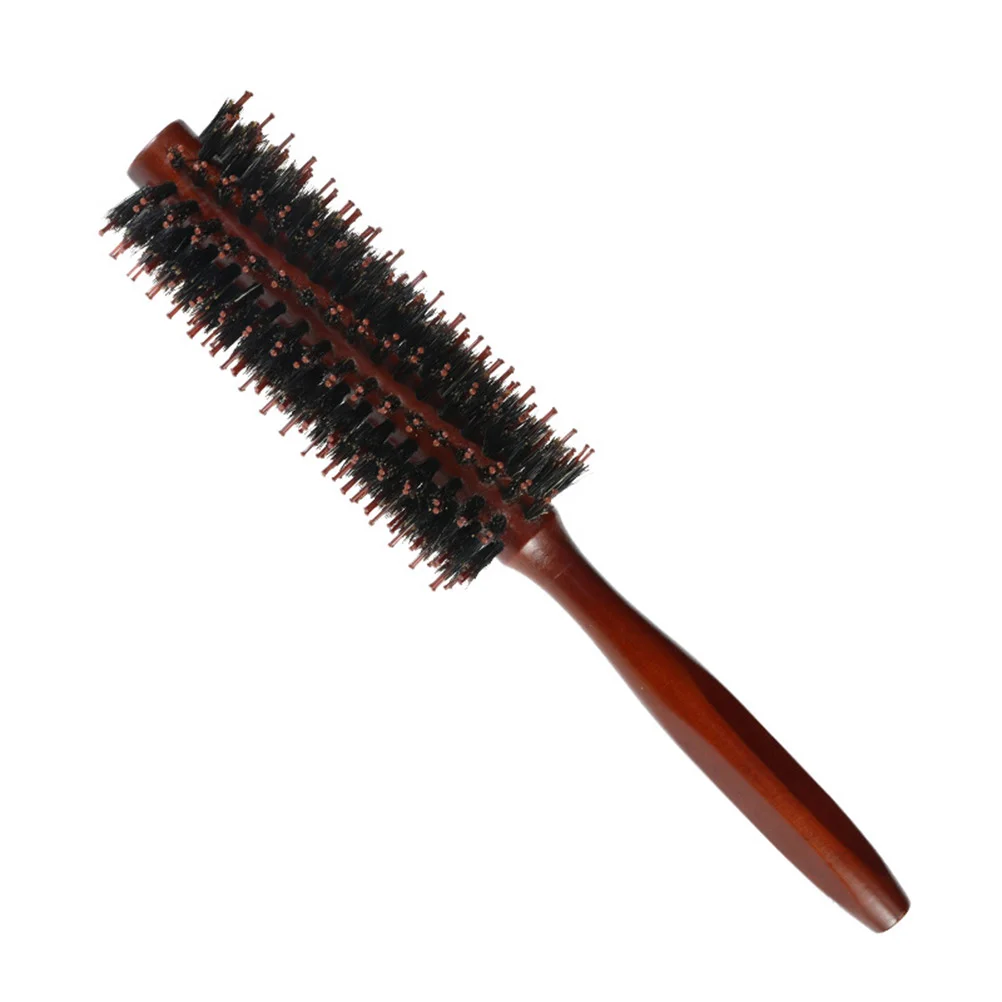 Bristles Hair Brush Comb Round Comb Twill with Wood Handle for Hair Drying Styling Curling (Twill 14) Color random
Bristles Hair Brush Comb Round Comb Twill with Wood Handle for Hair Drying Styling Curling (Twill 14) Color random