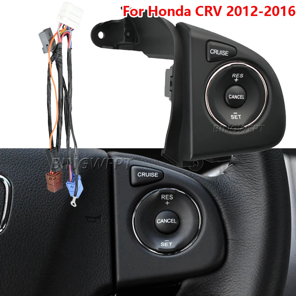 Car Switches Buttons For Honda CRV 2012-2016 Premier Quality Steering Wheel Cruise Control Button 35880-T0A-A11
Car Switches Buttons For Honda CRV 2012-2016 Premier Quality Steering Wheel Cruise Control Button 35880-T0A-A11