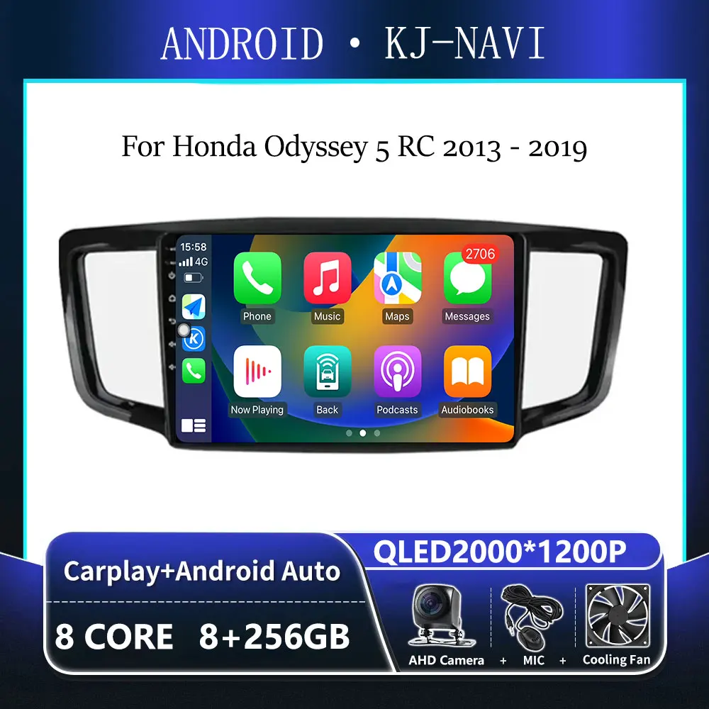 Android 14 For Honda Odyssey 5 RC 2013 - 2019 Wireless Carplay Multimedia Radio Bluetooth WIFI Auto radio 4G LTE 
Android 14 For Honda Odyssey 5 RC 2013 - 2019 Wireless Carplay Multimedia Radio Bluetooth WIFI Auto radio 4G LTE