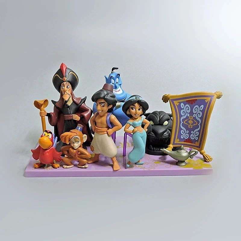 8Pcs Cartoon Aladdin Jasmine Princess Action Figure Anime Mini Decoration PVC Collection Figurine Toys Model Doll Kids Xmas Gift
8Pcs Cartoon Aladdin Jasmine Princess Action Figure Anime Mini Decoration PVC Collection Figurine Toys Model Doll Kids Xmas Gift