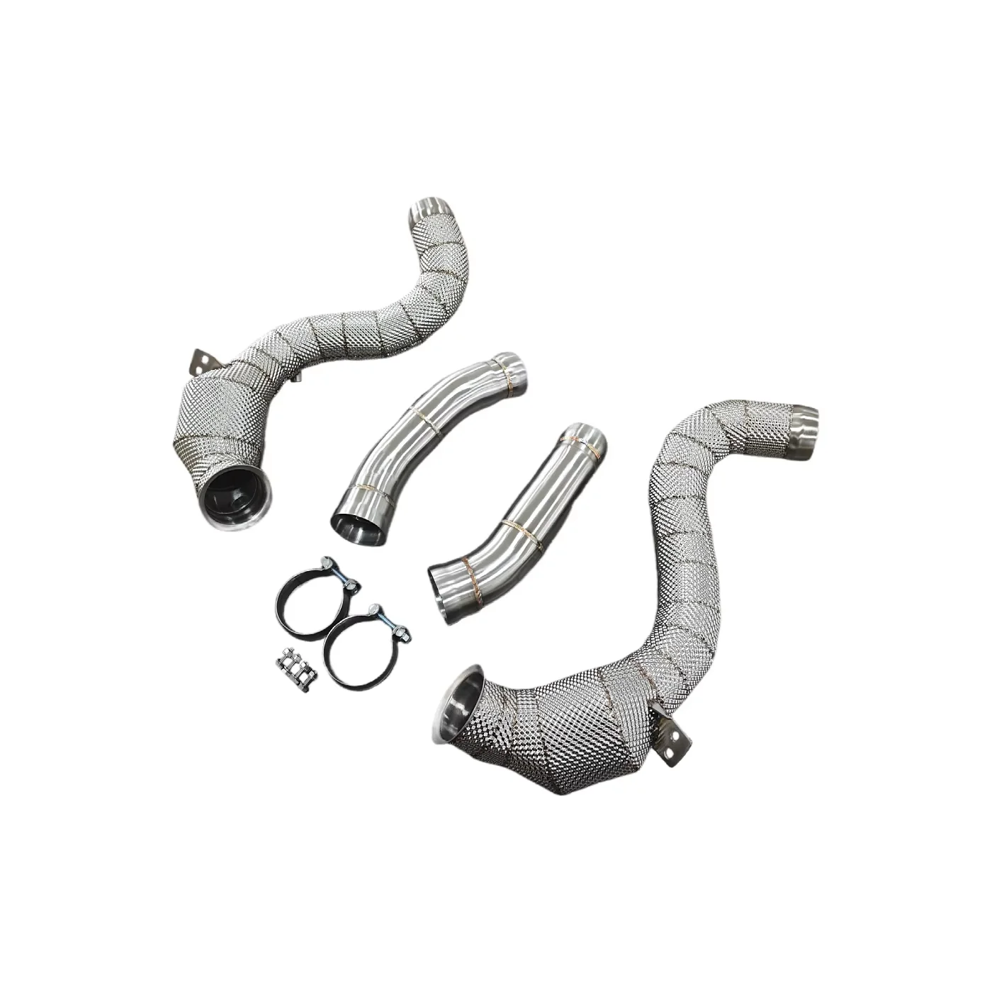 Heatshield Downpipe For Mercedes-Benz W205 C63 C63S AMG 4.0T
Heatshield Downpipe For Mercedes-Benz W205 C63 C63S AMG 4.0T