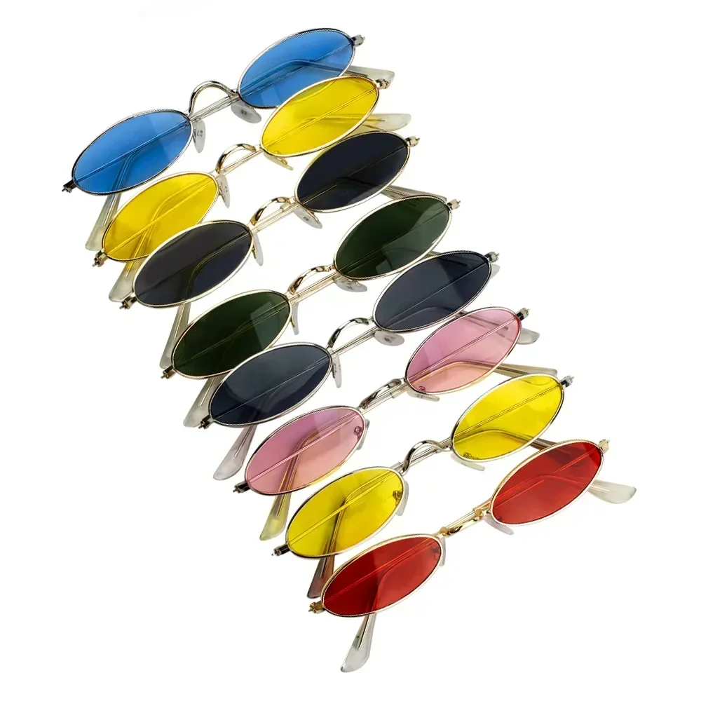 Glasses 2022 Fashion Women Small Oval Vintage Brand Shades Metal Color Sun Glasses Fashion Design Steampunk Eyes Sunglasses
Glasses 2022 Fashion Women Small Oval Vintage Brand Shades Metal Color Sun Glasses Fashion Design Steampunk Eyes Sunglasses