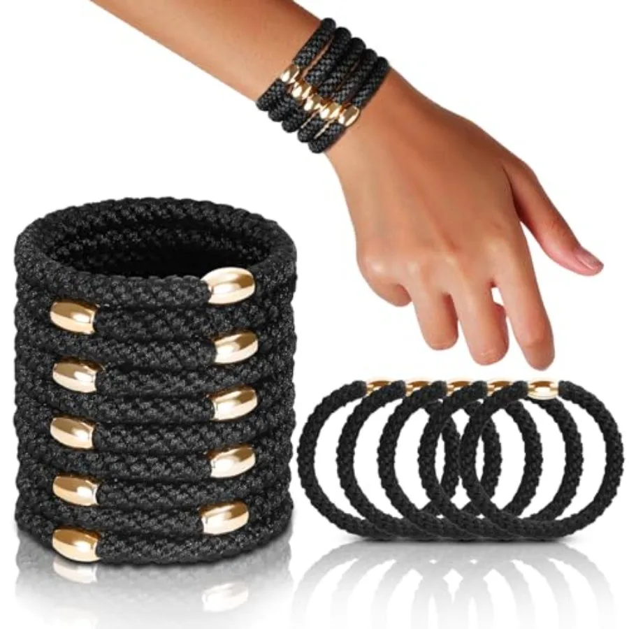 Hair Ties No Damage - 10PCS Ponytail Holders - Elastic Hair Ties for Thick Hair - Braided Hair Bands for Women Girls's Hair - B
Hair Ties No Damage - 10PCS Ponytail Holders - Elastic Hair Ties for Thick Hair - Braided Hair Bands for Women Girls's Hair - B